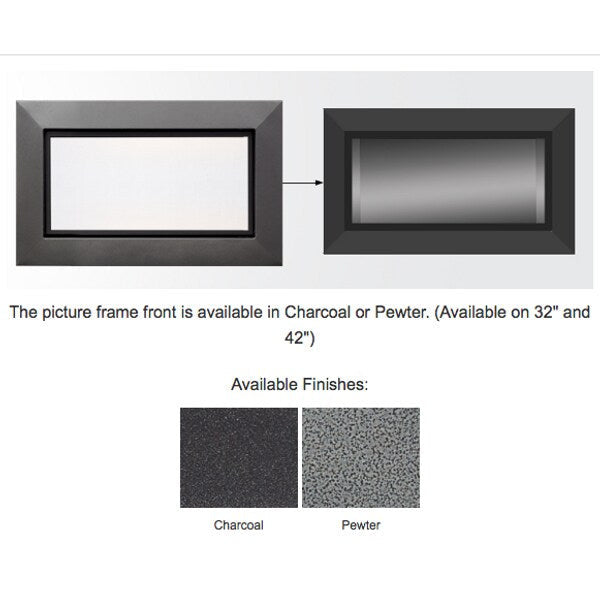 HHT Charcoal Picture Frame Front PFF-32-CH
