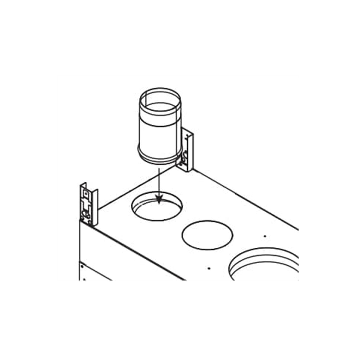 HHT Starting Collars for Non-Ducted Passive Heat PH-LINEAR