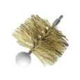 SBI 4" Round Pellet Stove Brush (1/4"-20 Thread) AC04506