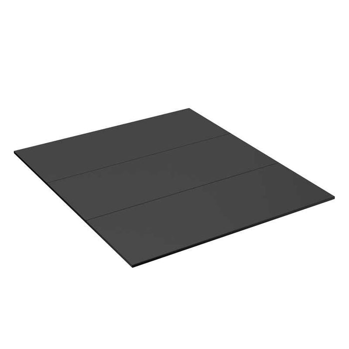SBI Black Steel Hearth Pad 46 3/4" x 54" AC02788