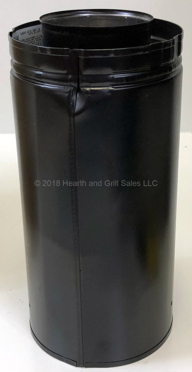 HHT 2" - 12" (51 - 305mm)  slip section to slide over pipe (can be cut to length) - Black SLP12A-BK