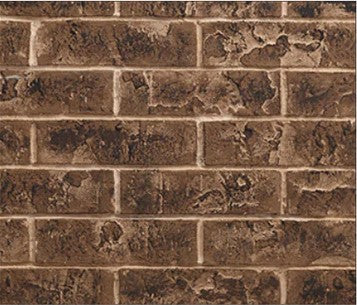 HHT Tavern Brown Traditional 25" Brick interior panels BRICKMI25TB