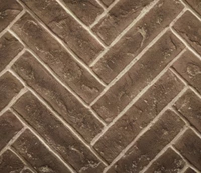 HHT Tavern Brown Herringbone Brick Interior Panels BRICK42MPLTBH