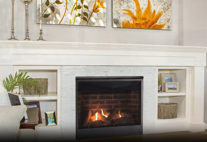 Majestic Products 32" Quartz Direct Vent Gas Fireplace QUARTZ32IFT