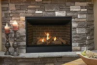 Majestic Products 36" Quartz Platinum Direct Vent Gas Fireplace QUARTZPLA36I