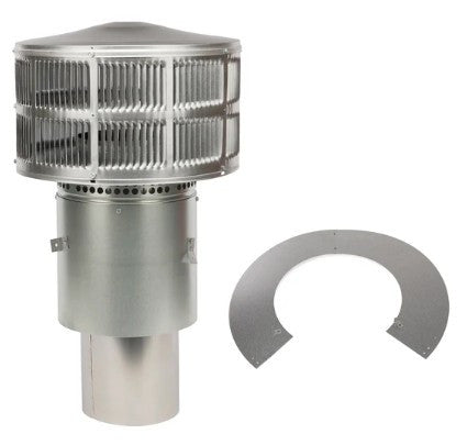 HHT Round termination cap (includes 34508 storm collar) TR11