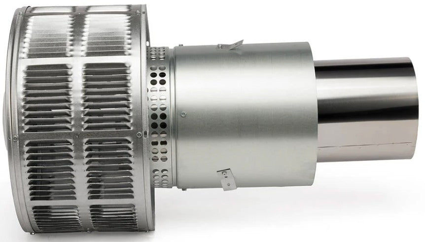 HHT Round telescoping termination cap with storm collar TR342-B