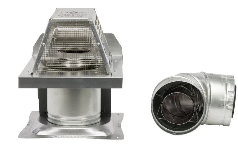 HHT Trapezoid termination kit (includes cap and wall thimble) SLP-FLEX-TRAP