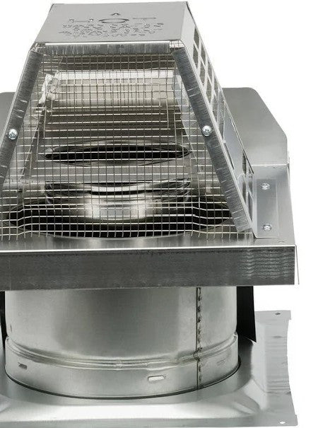 HHT Horizontal trapezoid termination short flue 3-1/8 -4-3/4" (79-121mm), includes SLP-WS SLP-TRAP1