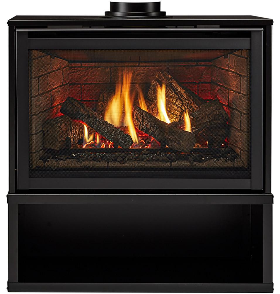 Majestic Products 30" Trilliant Freestanding Direct Vent Gas Insert TRILLIANT30I