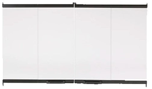 HHT Bi-fold glass doors with black trim DM1736