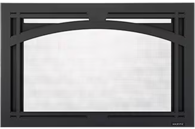 HHT Black Tuscan Arch screen front TA-TRI25-BK