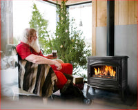 Sierra Flame Lynwood Cast Iron Wood Burning Stove Lynwood-W76