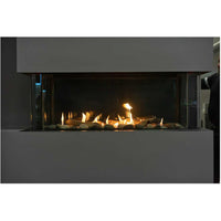 Sierra Flame Lyon 48" 4 Sided See-Through Gas Fireplace LYON-48-NG