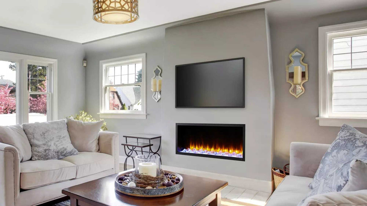 SimpliFire Scion 55" Electric Fireplace SF-SC55-BK