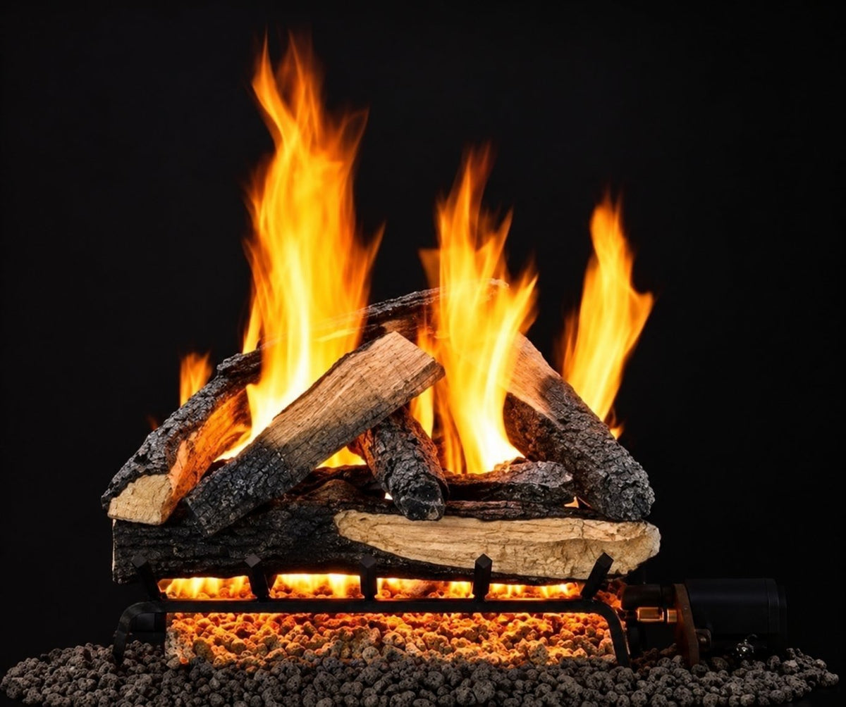 HHT 18" Kindled Stack cement log set VTD-STCK18