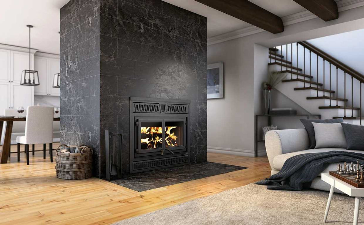 Valcourt Waterloo Square High Efficiency Wood Fireplace FP15