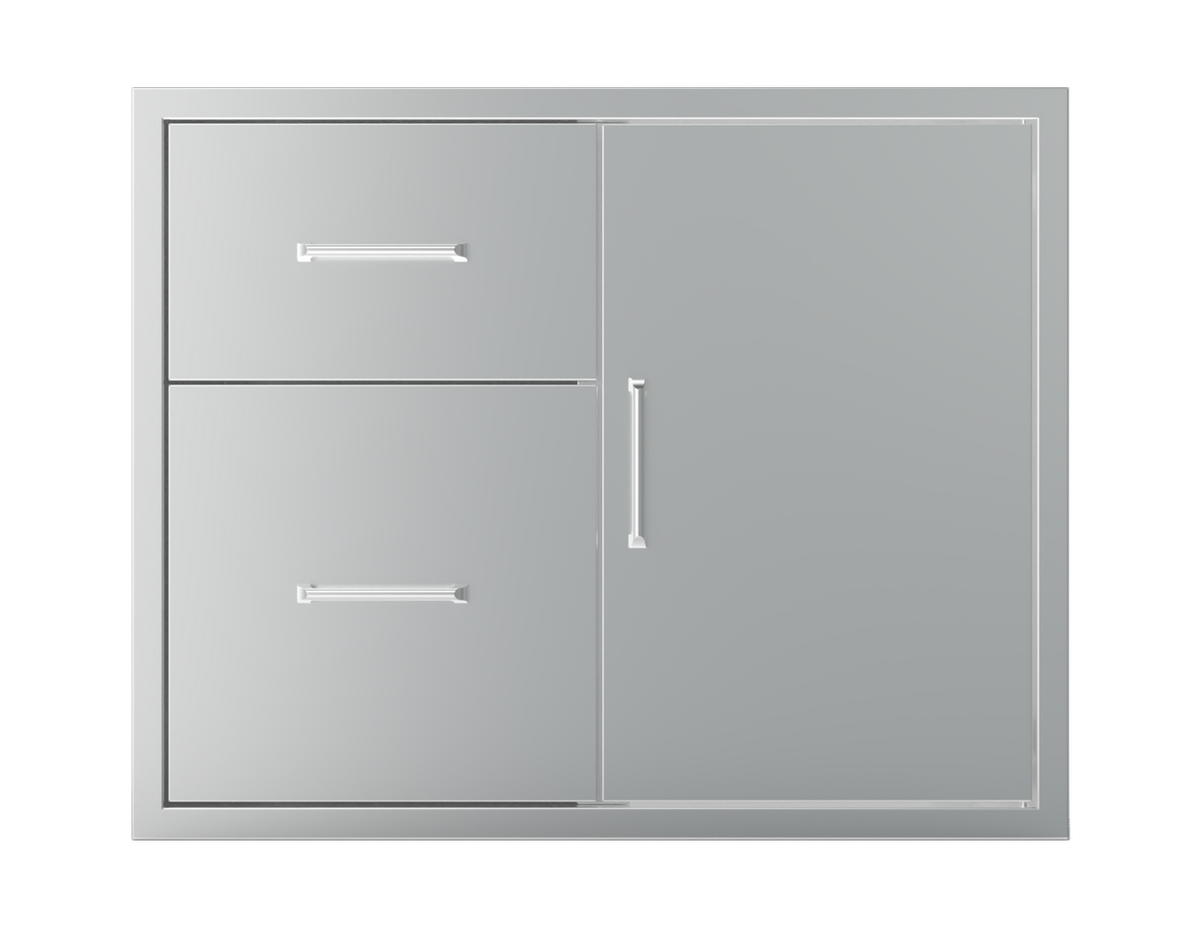 Wildfire Door/Drawer Combo 30" X 24" 304 Stainless Steel - WFDDWCOMBO3024-SS