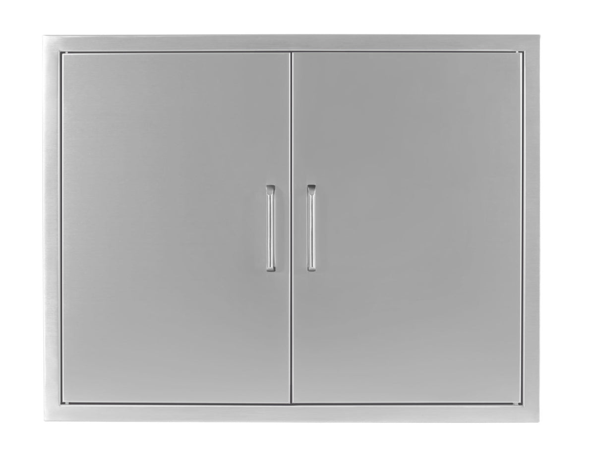 Wildfire Double Door 30" X 24" 304 Stainless Steel - WFDDR3024-SS