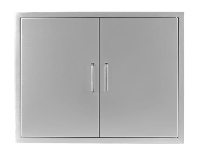 Wildfire Double Door 30" X 21" 304 Stainless Steel - WFDDR3021-SS