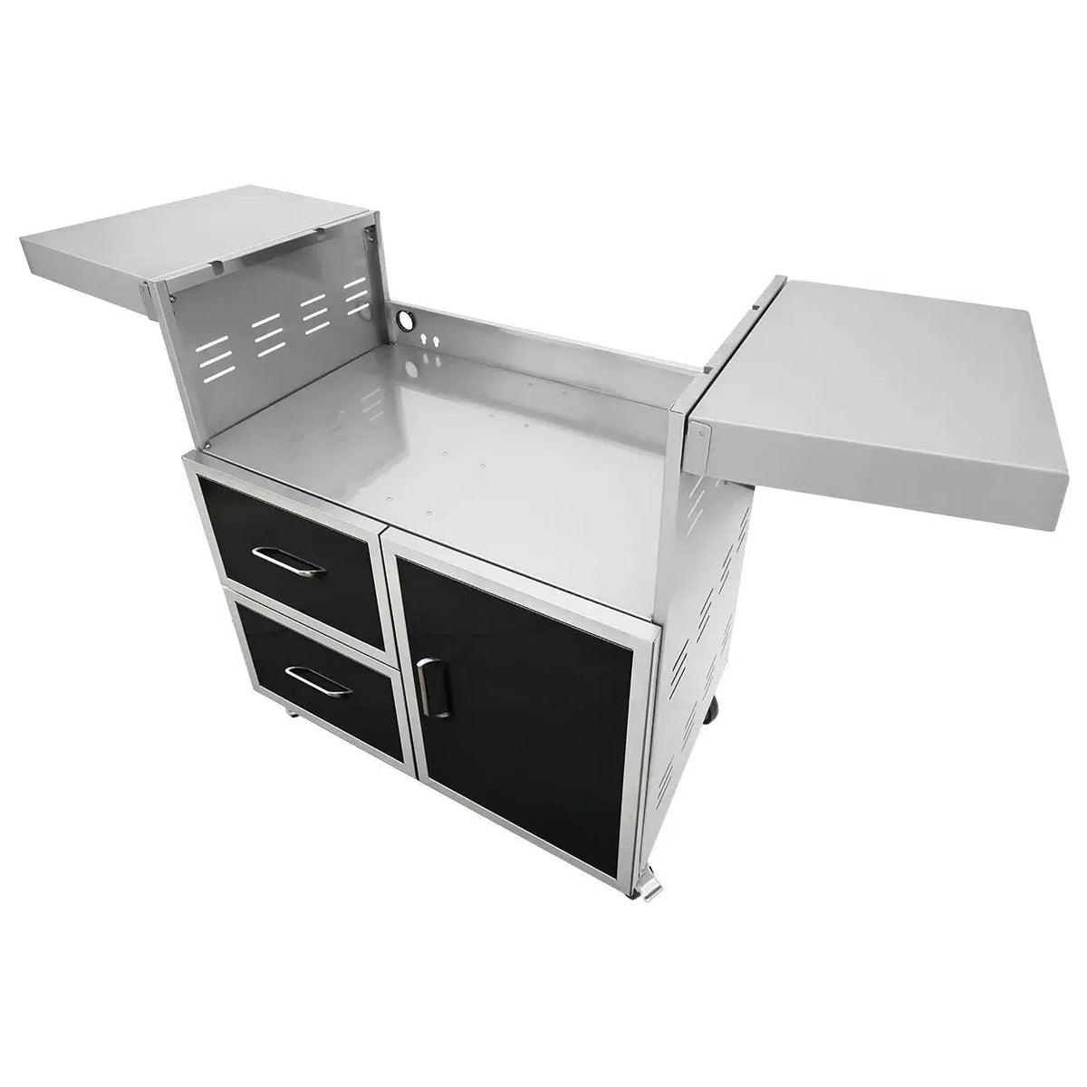 Wildfire 42" Grill Cart Black Stainless Steel - WFCART42-BSS
