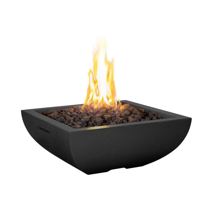 American Fyre Designs Bordeaux Petite 431 outdoor fire bowl in Black Lava