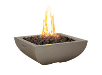 American Fyre Designs Bordeaux Petite 431 outdoor fire bowl in Smoke