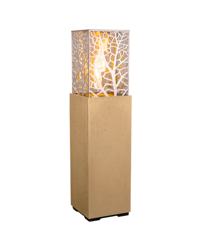 Official American Fyre Designs 716, CB finish; manufacturer product photograph with optional decorative media shown.
