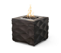 Official American Fyre Designs 726 manufacturer photograph; shown finish and optional decorative media are illustrative. Propane cylinder and site furnishings, where pictured, are not included.
