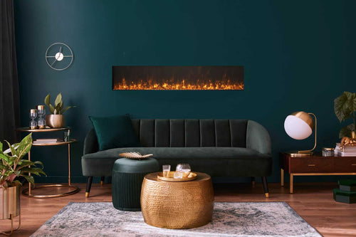 Amantii 60" Panorama Xtraslim Electric Fireplace BI-60-XTRASLIM