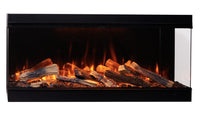 Amantii Fire & Ice LumaForest 48" Indoor only 3 Sided Built-In Smart Electric Fireplace | LF48 – image 2