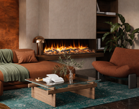 Amantii Fire & Ice LumaForest 75" Indoor only 3 Sided Built-In Smart Electric Fireplace | LF75 – image 2