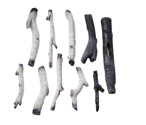 Amantii 10-Piece Birch and Glowing Log Set product photo