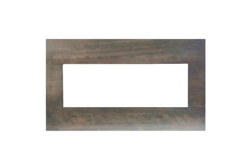 Amantii Gray Bark Birch Wooden Mantel Surround for BI-40 Xtraslim | MAN-BMGB-XS40