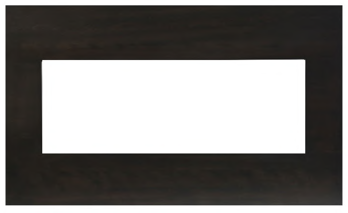 Amantii Knotty Black Birch Wooden Mantel Surround for BI-40 Xtraslim | MAN-BMKB-XS40