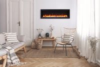 Amantii Symmetry Lumina 50" Indoor Outdoor Built In Smart Electric Fireplace | SYM-50-LUMINA