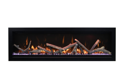 Amantii Symmetry Lumina 50" Indoor Outdoor Built In Smart Electric Fireplace | SYM-50-LUMINA – image 2