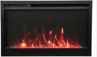 Amantii 30" Traditional Xtraslim Electric Fireplace TRD-30-XS – image 5