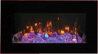 Amantii 26" Wall Mount/Flush Mount Electric Fireplace WM-FM-26-3623-BG – image 4