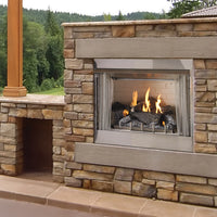 Carol Rose Premium 36" Vent Free Traditional Outdoor Fireplace OP36FP