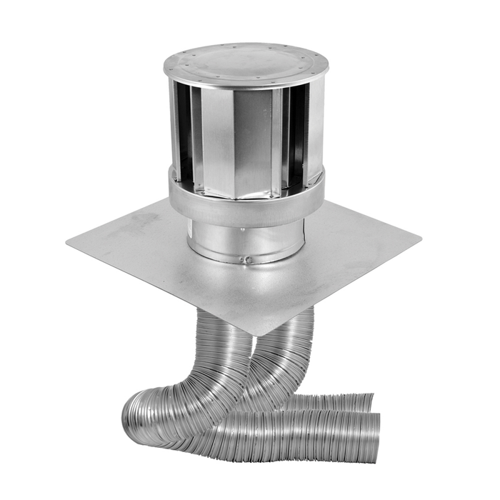 DuraVent DirectVent Pro high-wind co-linear vent kit; representative kit image