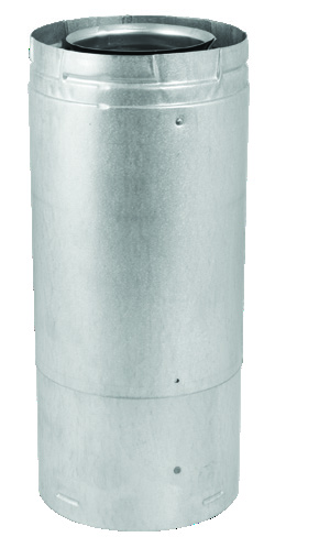 DuraVent DirectVent Pro 5 x 8 17–24 Inch Adjustable Pipe — Galvanized 58DVA-24TA — manufacturer family image