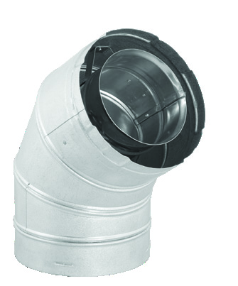 DuraVent DirectVent Pro 5 x 8 5X8 Diameter 60˚ Elbow 58DVA-E60 — manufacturer family image