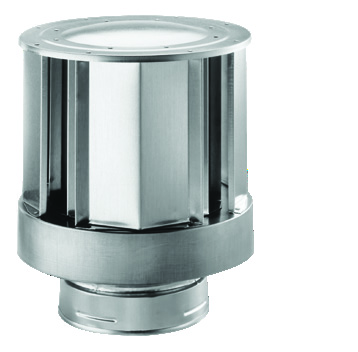 DuraVent DirectVent Pro 5 x 8 High-Wind Vertical Termination Cap 58DVA-VCH — manufacturer family image