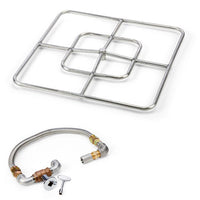 HPC Square Burner Kits – Stainless Steel — 24" — manufacturer family reference image