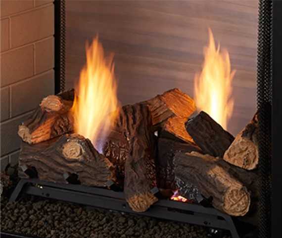 Monessen 27" Natural Blaze See-Through Logs NBST27-F