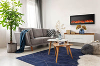 Napoleon Entice™ 50 Wall-Hanging Electric Fireplace — installed room view