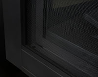 Napoleon Ascent™ Multi-View 3-Sided Direct Vent Fireplace with Glass Embers — product and configuration view