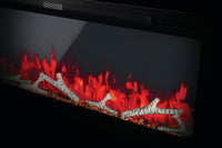 Napoleon Entice™ 42 Wall-Hanging Electric Fireplace — product and configuration view