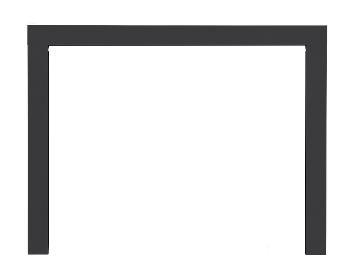 Finishing Trim - 3" Black, 3 or 4-Sided for Ascent™ X 42/42